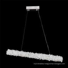 Supplier new design natural crystal modern hanging lamp hanging lights fo home decoration